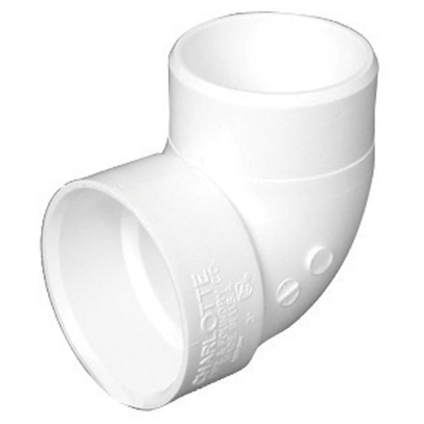Charlotte Pipe And Foundry ELBOW ST 90 PVC DWV 1.5"" PVC003330600